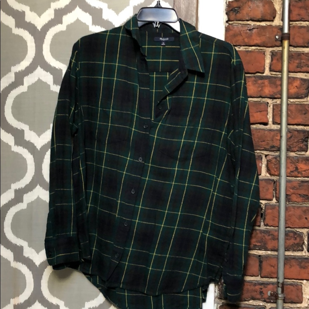 Green flannel